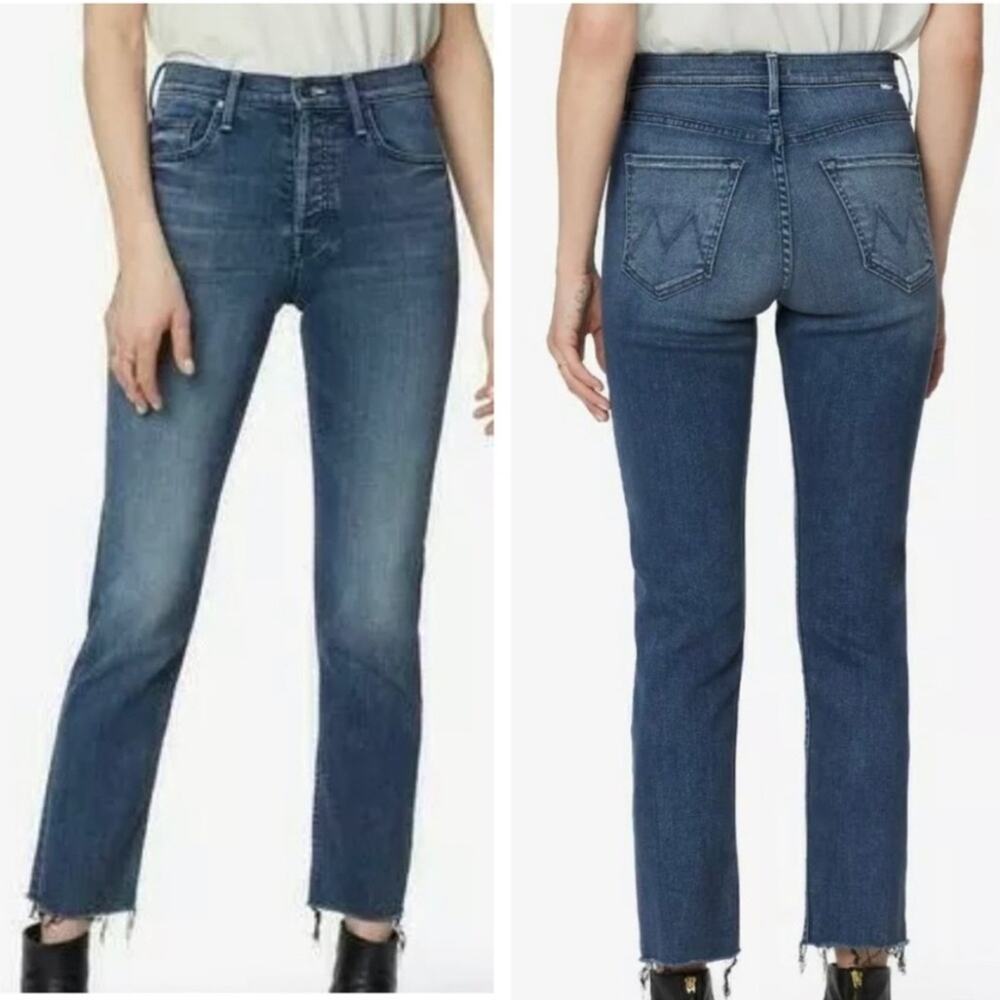 Mother Denim The Tomcat Ankle Fray Jeans Size 27